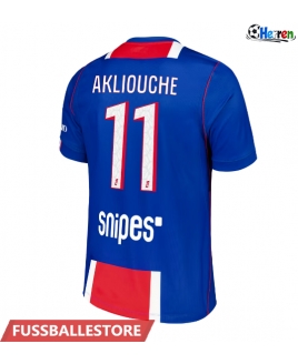 Günstige Paris Saint-Germain Maghnes Akliouche #11 Heimtrikot 2026-27 Kurzarm